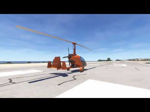 Gyrocopter fun in the Magni Gyro M24. Microsoft Flight Simulator 2024