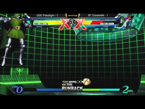 UMvC3 UGC Paradigm vs BT Clockw0rk - The RunBack New Years Edition