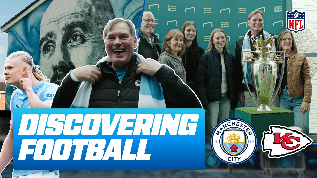 NFL Dynasty Meets The Premier League’s! Chiefs Fans Visit Manchester City | Discovering Football