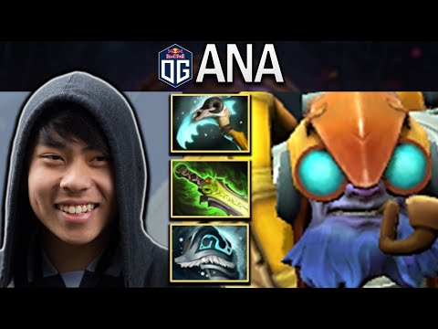 OG.ANA SMURF TINKER WITH 20 KILLS & 0 DEATH - DOTA 2 7.31 GAMEPLAY