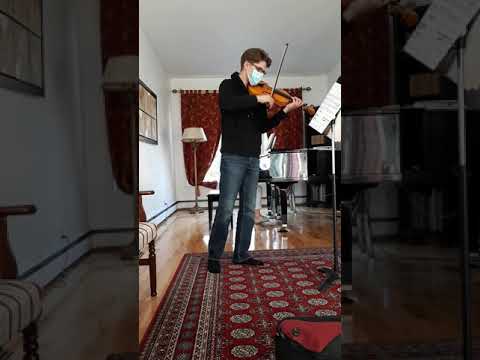 Thomas's violin exam preparation
