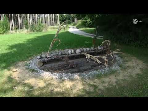 Der Kunstpfad im Naturpark Augsburg bei 17:30 SAT.1 Bayern