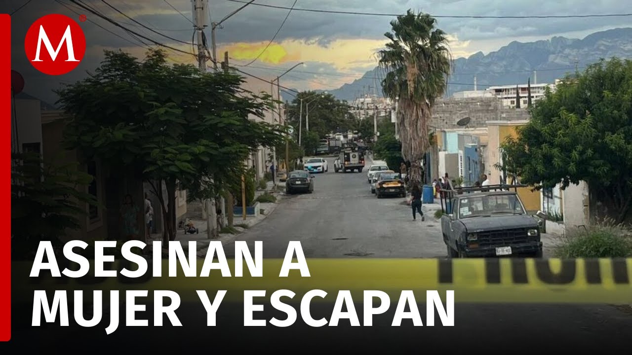 Asesinan a balazos a mujer en García, Nuevo León