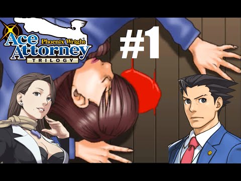 Phoenix Wright Ace Attorney Trilogy Nintendo 3DS Walkthrough Case 1 The First Turnabout! [HD] - YouTube