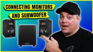 Video thumbnail for Adam Audio T5V & T10S - How To connect A Subwoofer by Audio Tech TV