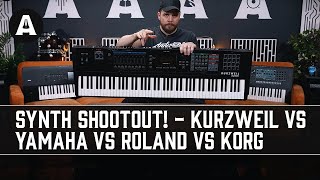 Video thumbnail for Synth & Workstation Shootout! - Kurzweil K2700 vs Yamaha Montage vs Roland Fantom vs Korg Nautilus! by Andertons Synths, Keys and Tech
