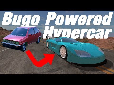 Bugo Powered Modular Hypercar - (Automation + BeamNG)