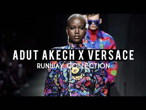 Adut Akech X Versace | Runway Collection