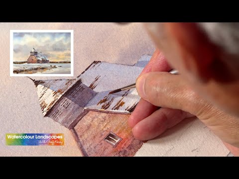 Fairfield Church, Romney Marsh – Vorschau mit Geoff Kersey ⎮ Aquarelllandschaften