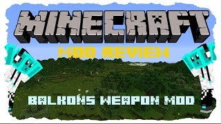preview picture of video 'Balkon´s Weapon Mod|Neue Waffen in Minecraft [1.6.4] ★ Minecraft Mod Review'