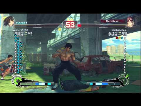 winners1118 [Yang] vs. sikabanedesu [Fei Long] | SSF4 AE