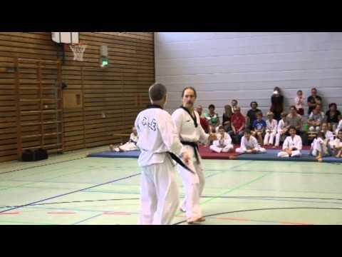 Freikampf bei der Prüfung zum 7. DAN, 27.04.2013