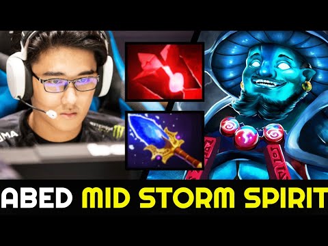 ABED Mid Storm Spirit - 100% Outplay with Scepter Build 7.27 Dota 2