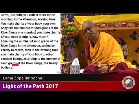20170901 1930 LZR LOP KC, USA - Importance of Vajra Cutter Sutra. Root of the Path Guru Devotion