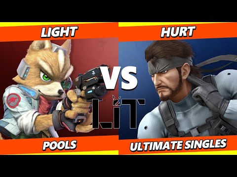Litvitational 3 - Light (Fox) Vs. Hurt (Snake) Smash Ultimate - SSBU