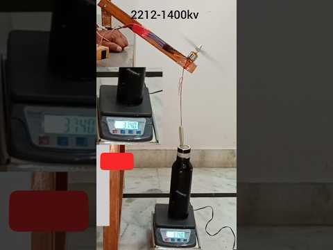 2212-1400kv Motor Thrust Test|Drone Motor Thrust Test|Fpv Drone |Bldc Motor #shorts #drone #viral