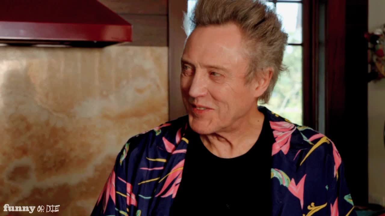 Cooking with Christopher Walken
