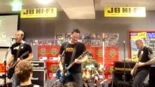 Bodyjar Call To Arms Live @ JB Hi Fi - Bourke Street, Melbourne