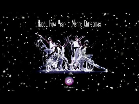 Light Orchestra Ballerinas by Oleg Struke -  LED ballerinas Christmas and New Year show