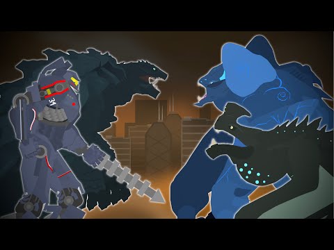 Gamera vs Pacific Rim Kaijus | Gamera: Rebirth vs Pacific Rim | (EPIC FIGHT ANIMATION)