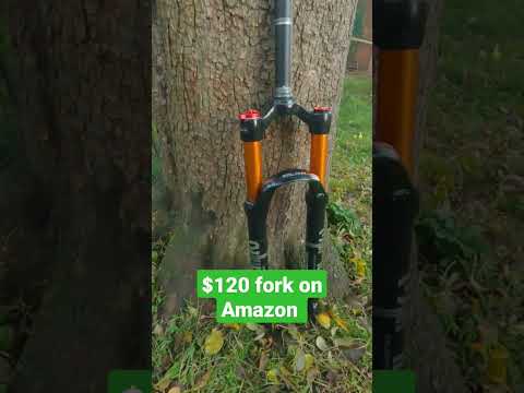 CHEAP Mountain Bike FORK - worth it??🔥🤯 #shorts #mtb