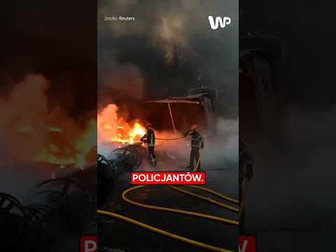 Ziemia zadrżała w Kijowie. Tak wyglądało miasto po dużym ataku Rosji