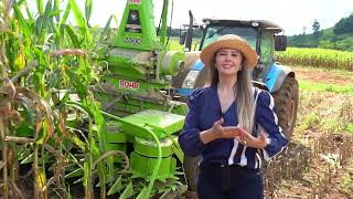 COLHEDORA FRONTAL DE SILAGEM BOKUDA SOLUTION