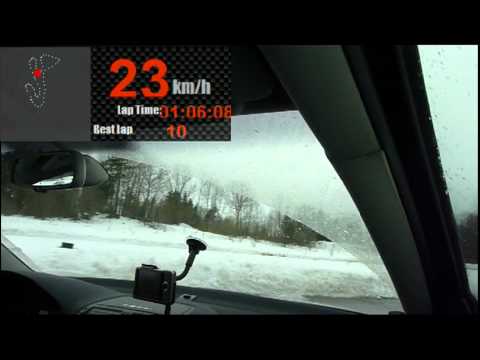 My best lap on Rapla kart track