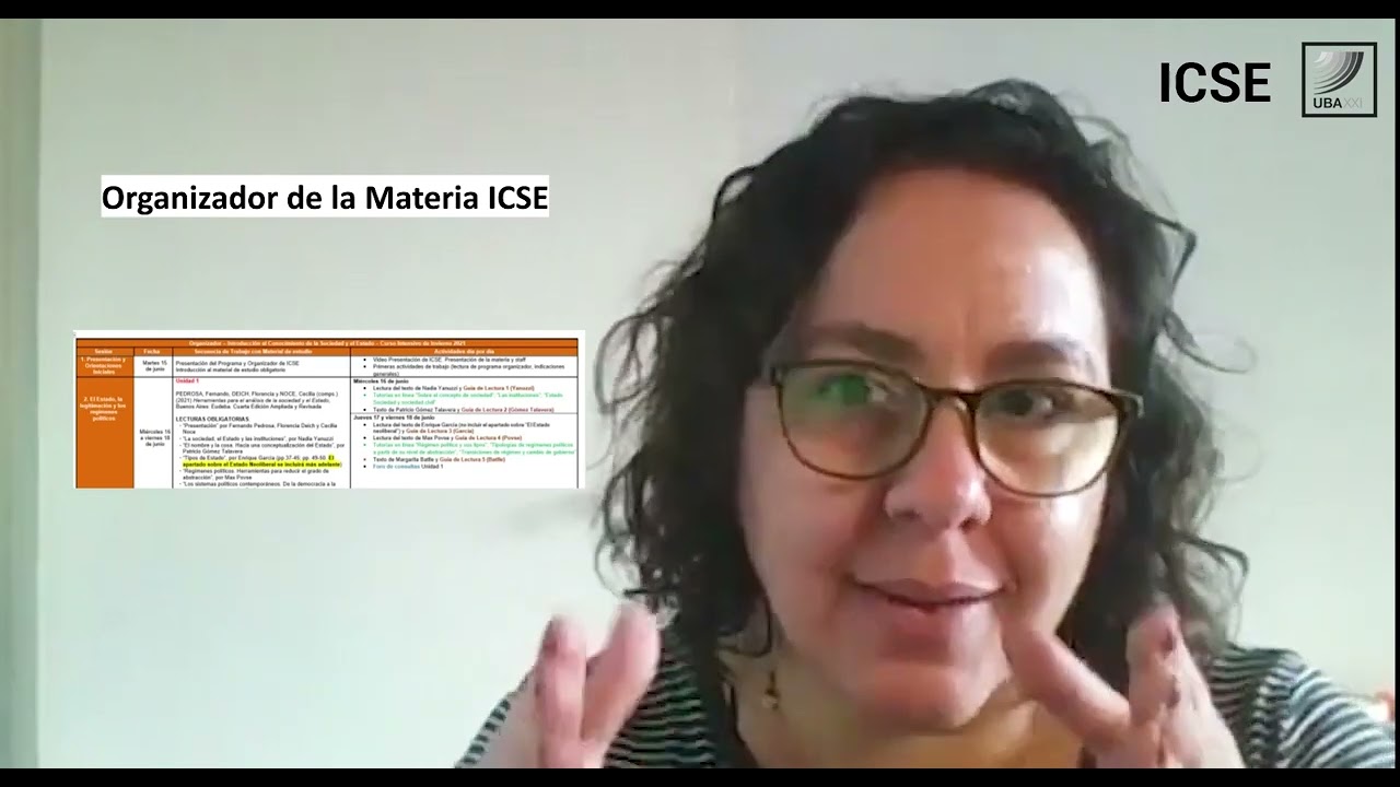 1. ICSE. Presentación de la materia