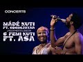 Made Kuti, Femi Kuti, Obongjayar - Trouble Sleep Yanga Wake Am | LIVE at Lagos Meets London - Qwest TV Made Kuti, Femi Kuti, Obongjayar - Trouble Sleep Yanga Wake Am | LIVE at Lagos Meets London