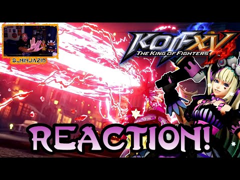 SHE BACK TO ANNOY AGAIN! | B_Ninja REACTS! - KOF XV DLC | SYLVIE PAULA PAULA | Trailer