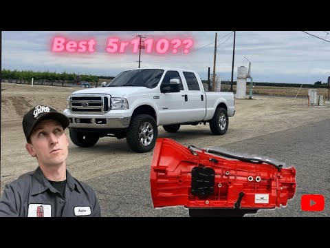 Installing a Warren diesel 5R110 Transmission on a 6.0 Powerstroke *Best 5R110!* 