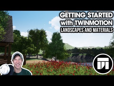 Getting Started RENDERING IN TWINMOTION (EP 3) - Sculpting Landscapes and Landscape Materials