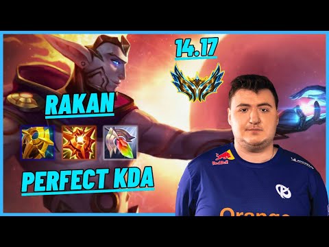 KCB FLESHY: RAKAN VS ALISTAR (SUP) PERFECT KDA - EUW CHALLENGER - PATCH 14.17