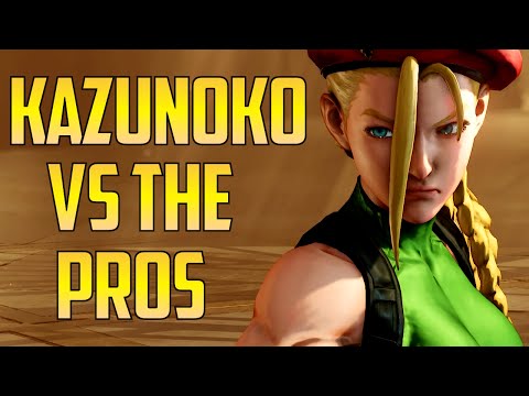 SFV ▰ Kazunoko Vs The Pros【Feat. Xian, Nuki & Osayu-】Street Fighter V / 5