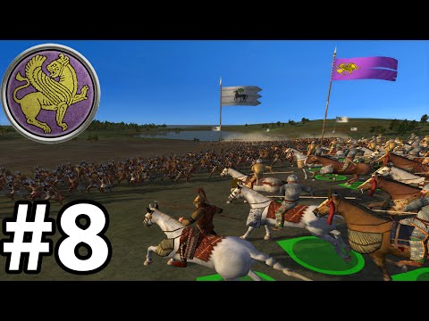 Let`s Play Europa Barbarorum 2 as Pahlava Part 8 - Horse Archers and Cataphracts is an amazing meal