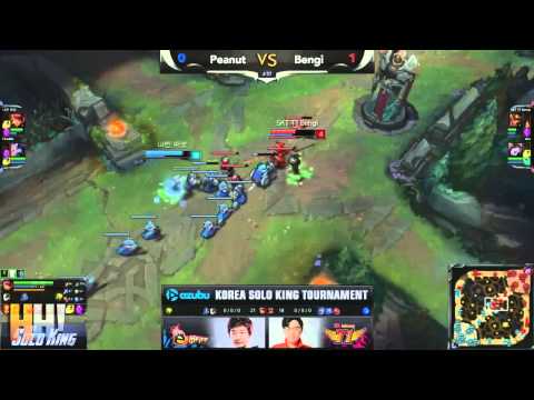 Bengi vs Peanut - Game 2 - "The Solo King" Korean 1vs1 Tournament