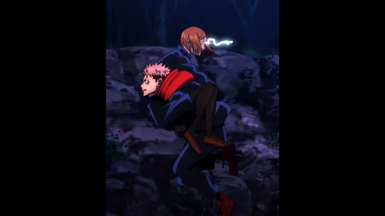 Nobara's reaction when she realised💀 #anime #jujutsukaisen #itadori #nobara