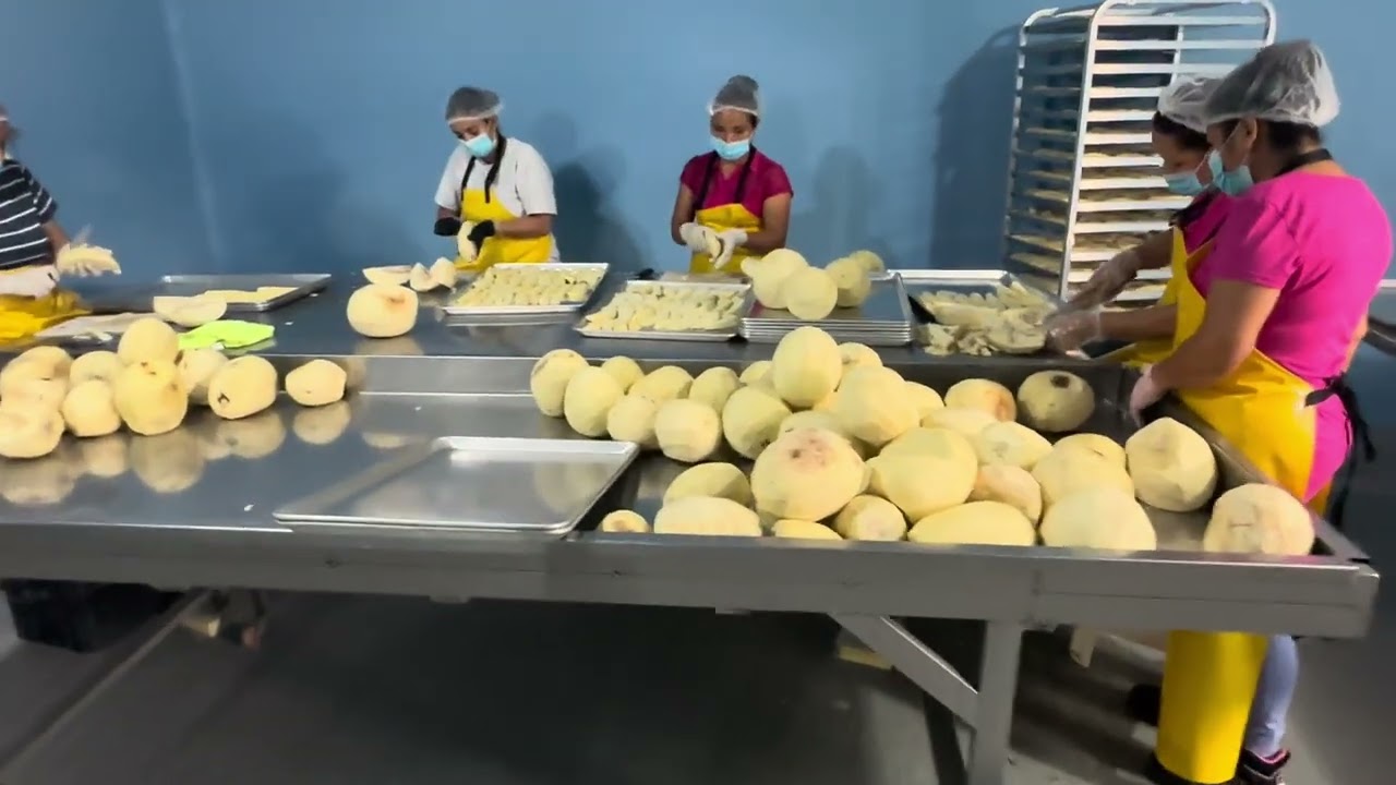 Baked Breadfruit preparation