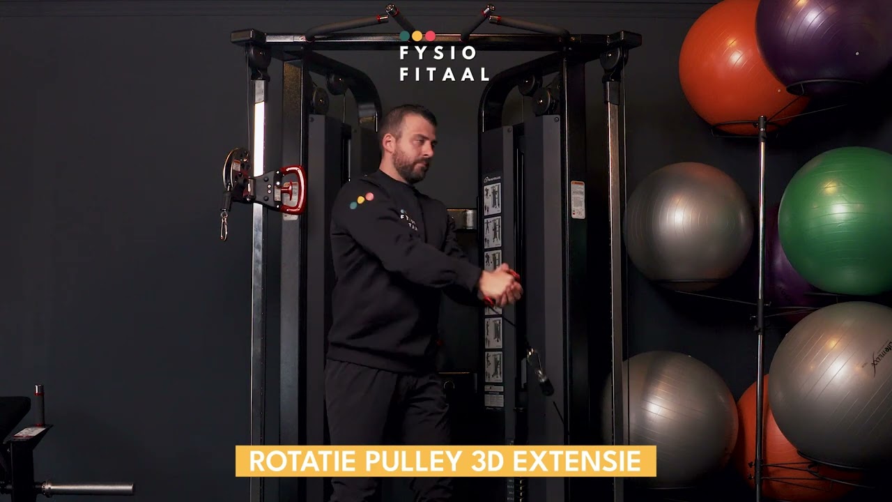 Video thumbnail: Rotation pulley 3d extension - instructional video