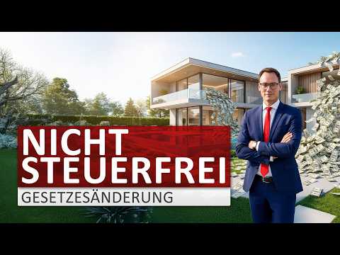 Immobilien steuerfrei verkaufen: Fällt die 10jährige Spekulationsfrist?