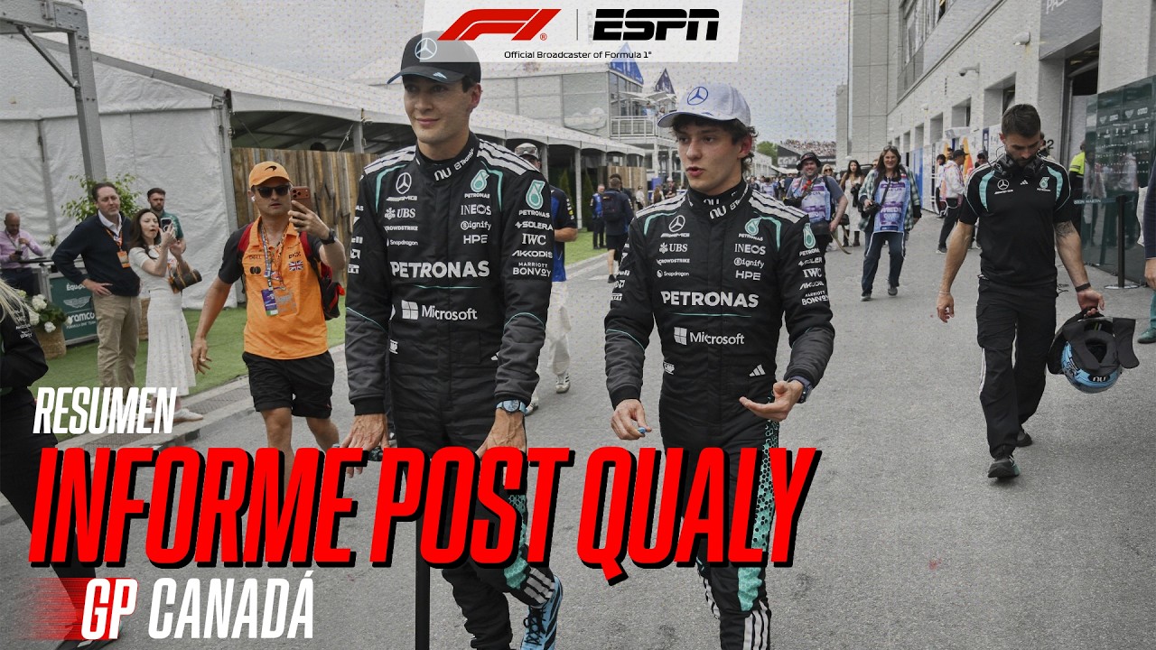 ENORME 1-2 DE MERCEDES EN LA QUALY DEL GP DE CANADÁ | COLAPINTO Y OTRA GRAN ACTUACIÓN | Informe