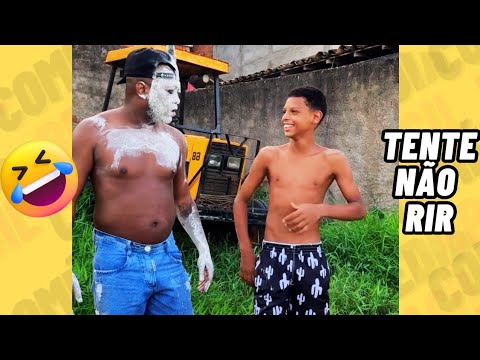 DESAFIO⚠️ TENTE NÃO RIR 🤣 | MELHORES memes e VÍDEOS ENGRAÇADOS 2026 🔥 #memes #comedia #5515