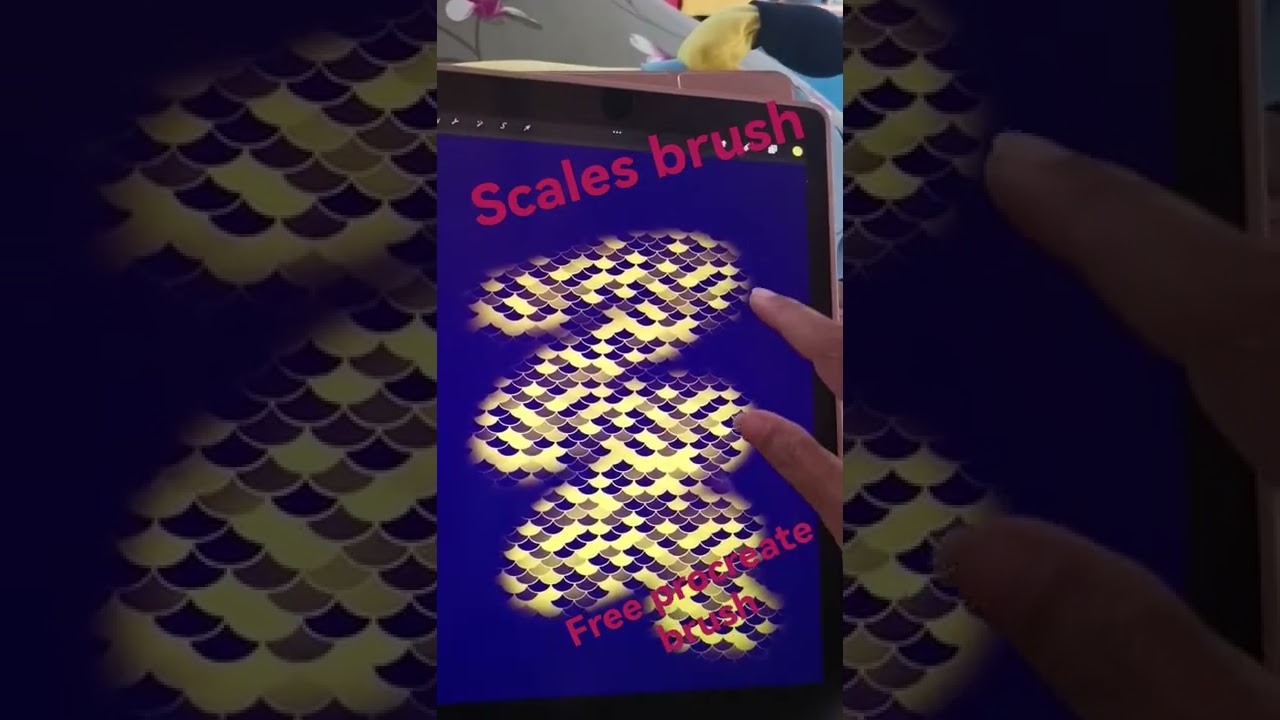 Free scales brush for Procreate