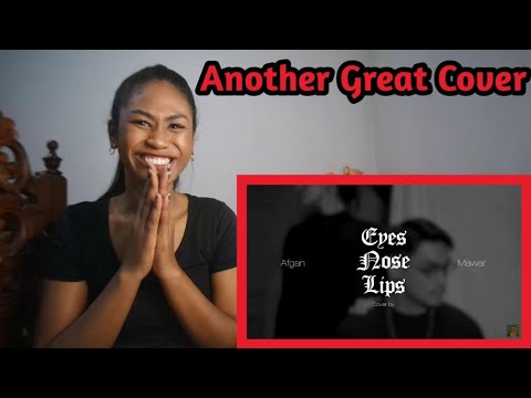 Eyes, Nose, Lips - Taeyang (Cover) By Afgan ft. Mawar de Jongh | Reaction