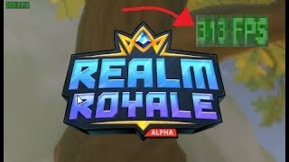 How to Uncap Your FPS in Realm Royale