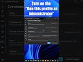 Use This Trick To Always Open Command Prompt As Administrator