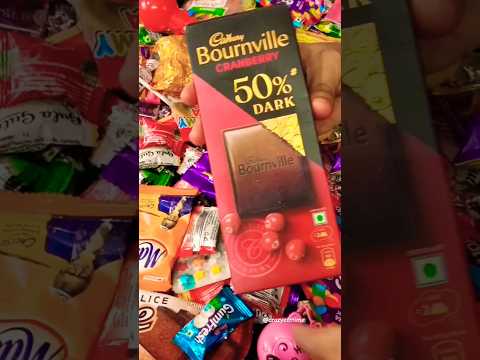 Cadbury Bournville Cranberry Dark Chocolate Bar 🍫 yummy candy 🍬#crazyeattime #bournville#shorts