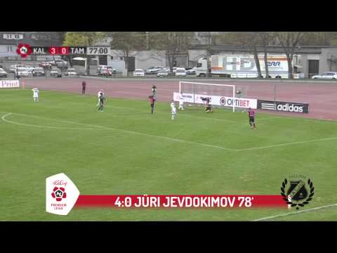 IX voor Nõmme Kalju FC - Tartu JK Tammeka 6:0 (3:0)