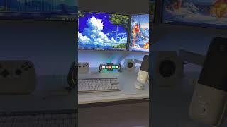 白デスク環境作りました